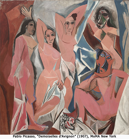 Picasso Demoiselles d'Avignon